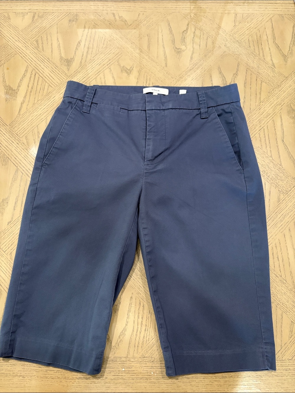 Vince Coin pocket Blue Women's Bermuda Shorts